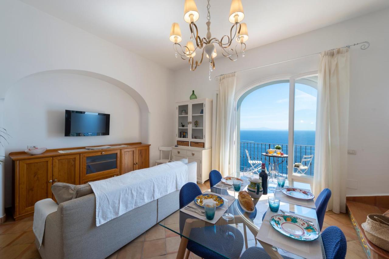 Malu Apartments - Infinity Sea View Praiano Eksteriør billede